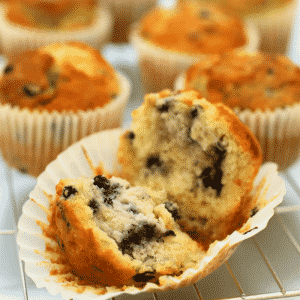Gluten Free Vegan Blueberry Banana Muffin Recipe