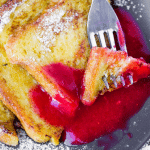 Vegan Vanilla French Toast & Strawberry Sauce Recipe!