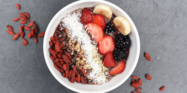 Vegan acai bowl recipe