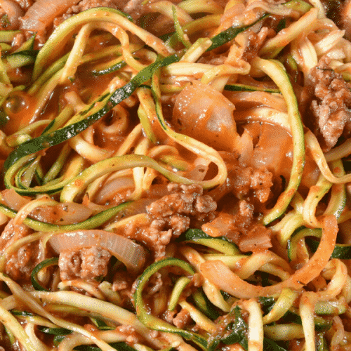 Healthy Spaghetti Dinner