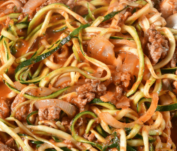 Healthy Spaghetti Dinner