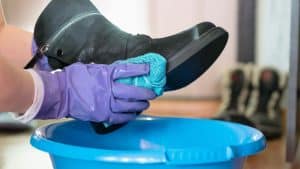 keeping your shoes clean